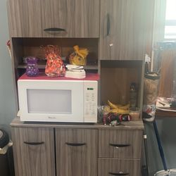 Stove, Table , Cabinet 