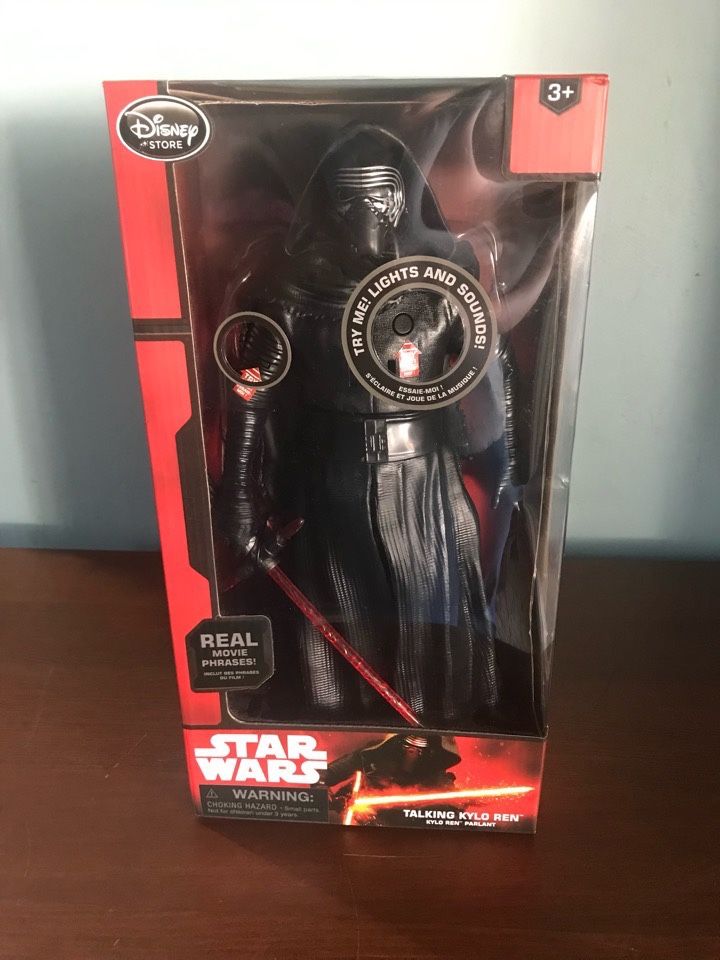 Disney Kylo Ren Talking Figure 14" Star Wars The Force Awakens