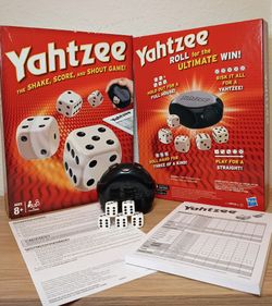 Hasbro's Yahtzee in Great Condition.