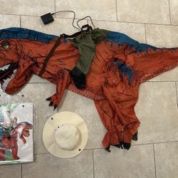 Inflatable Dinosaur Halloween Costume Kids
