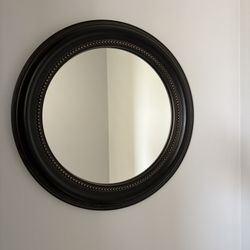 Black Round Mirror! 
