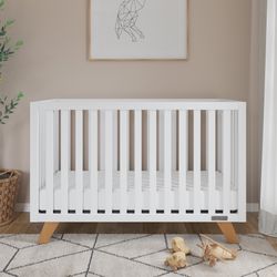 CRIB BABY CRIB AND CRIB MATTRESS