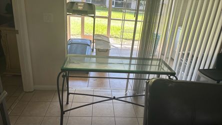 Glass table