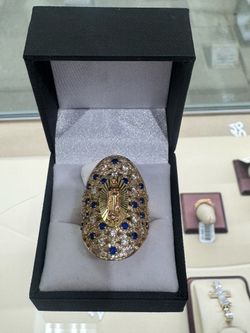 14k Virgin Mary Ring