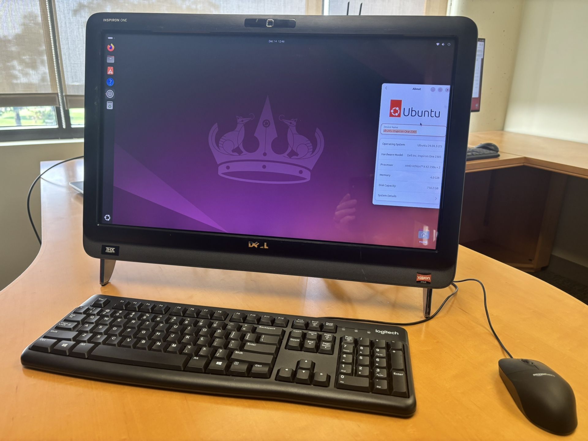 Dell Inspiron One 2305 w/ Ubuntu 24