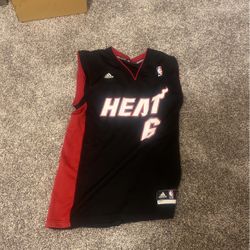 2012-2013 Lebron Retro Heat Jersey 