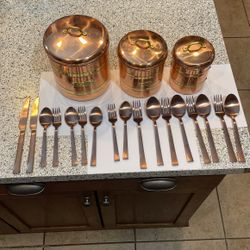One Set All In One Only Original Copper 3 Bins And Lots Of 