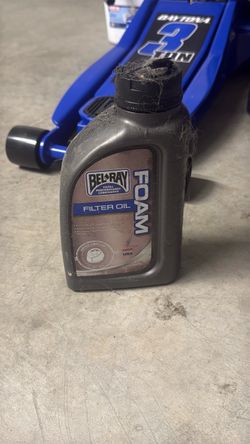 Dirtbike filter oil