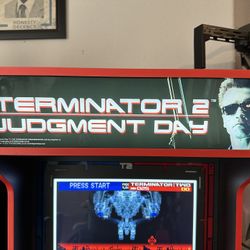 Arcade1Up Terminator 2 Arcade Cabinet Rare