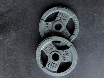 Olympic 25lb plates