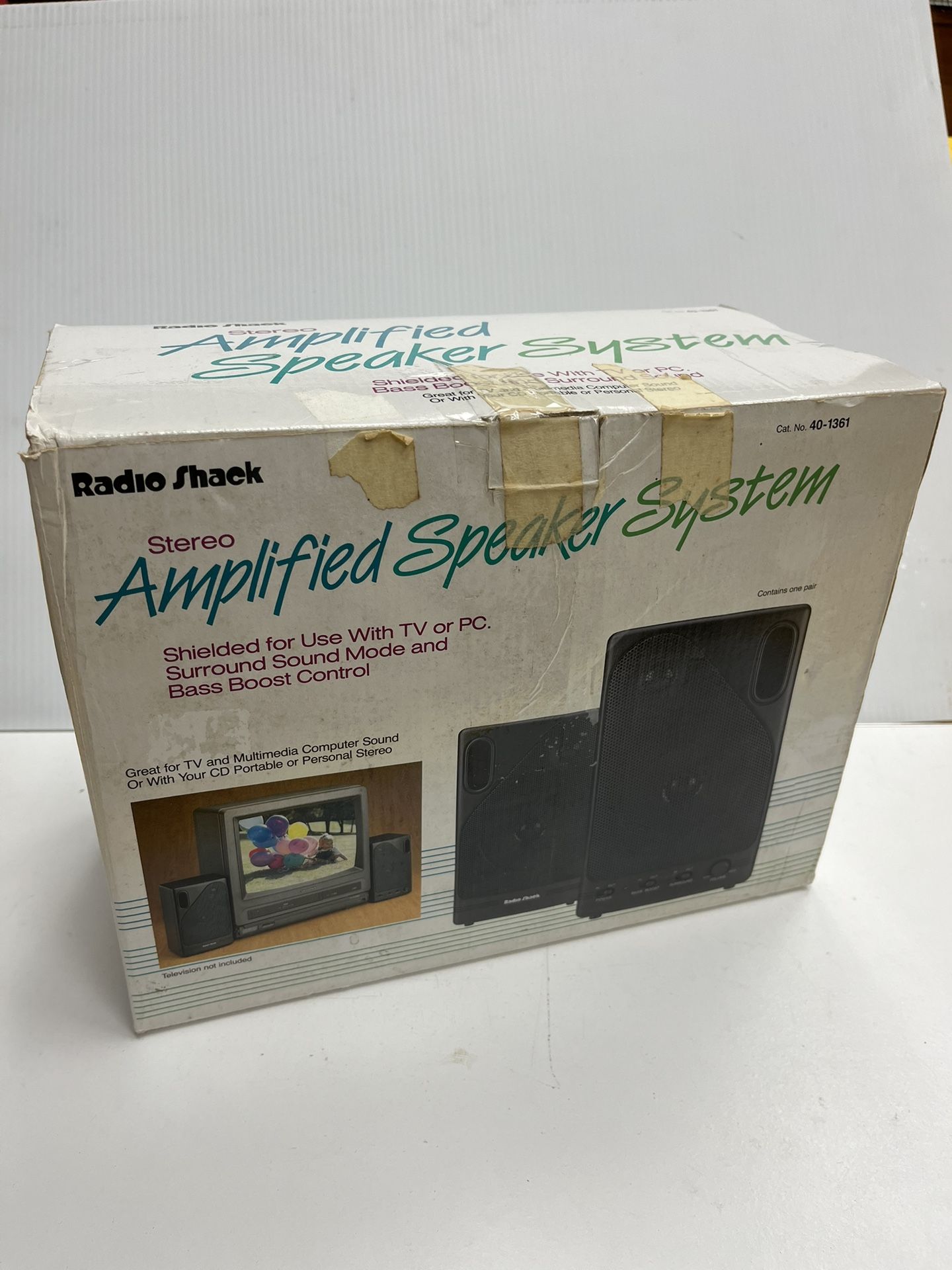 RadioShack Stereo Amp Speaker System