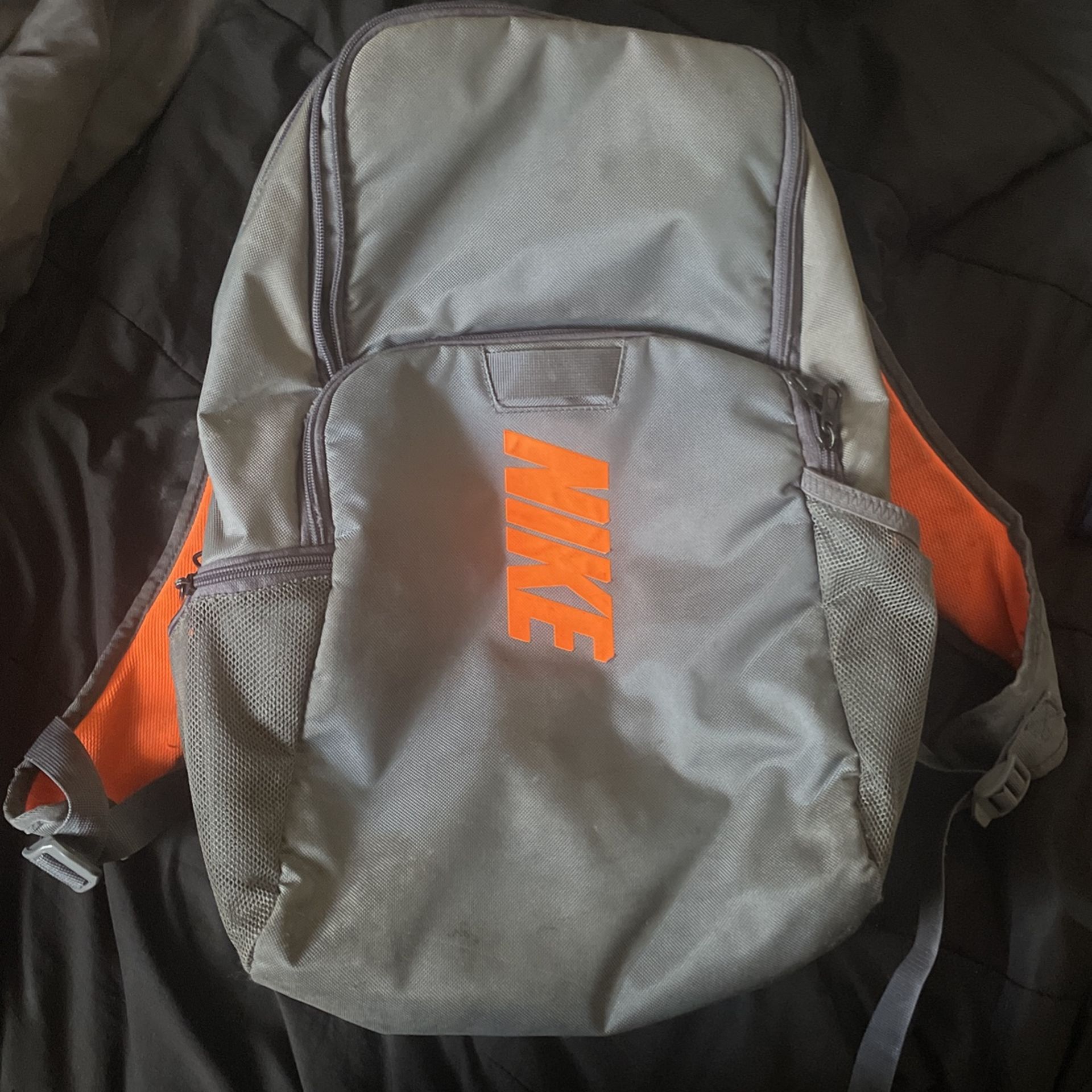 Gray Nike Book Bag