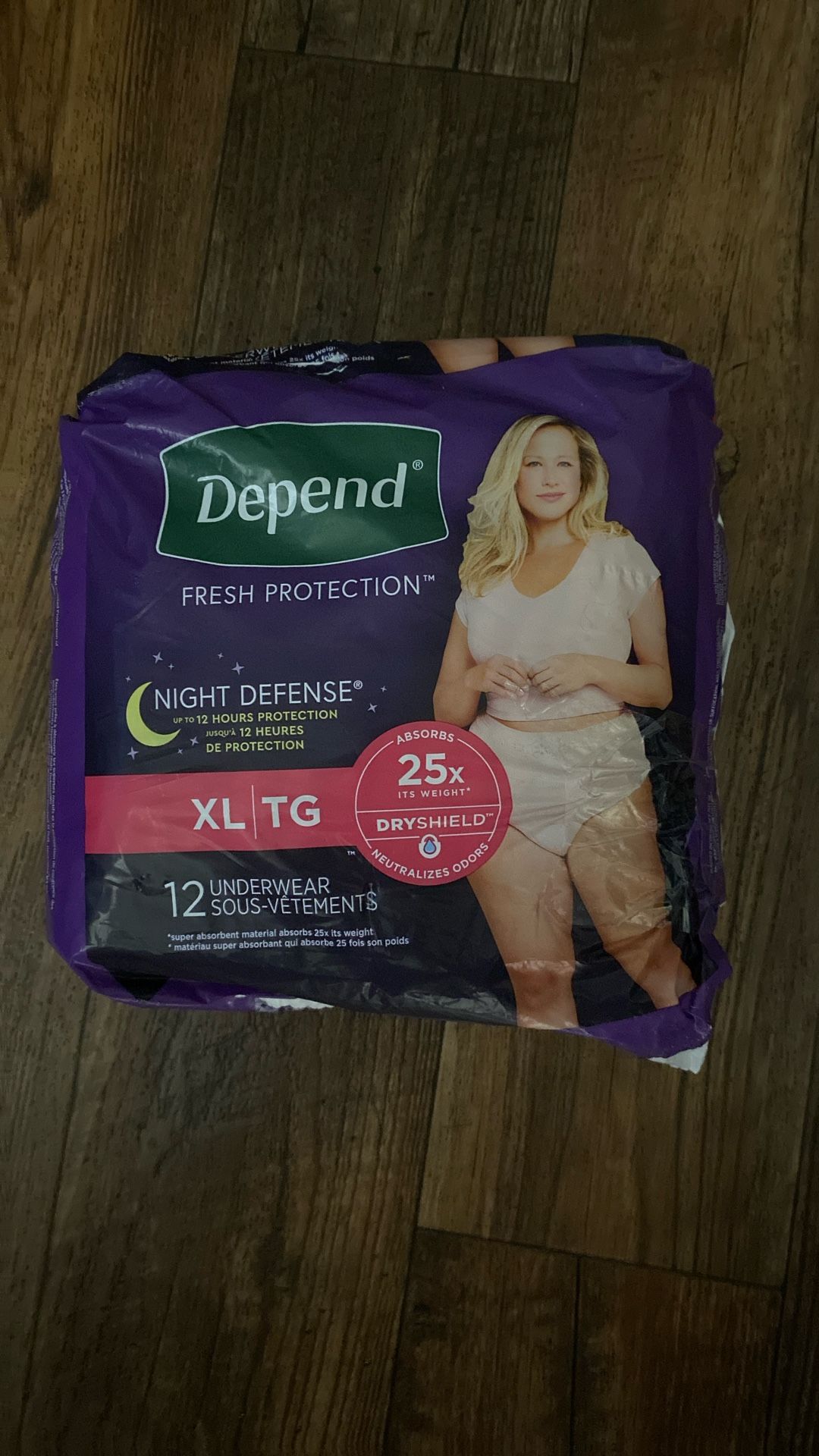Depend Fresh Protection Underwear
