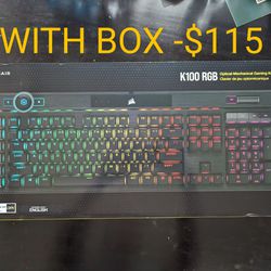 Corsair K100 RGB Keyboard - Black