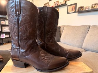 Men Dress Cowboy Boot - Size 14