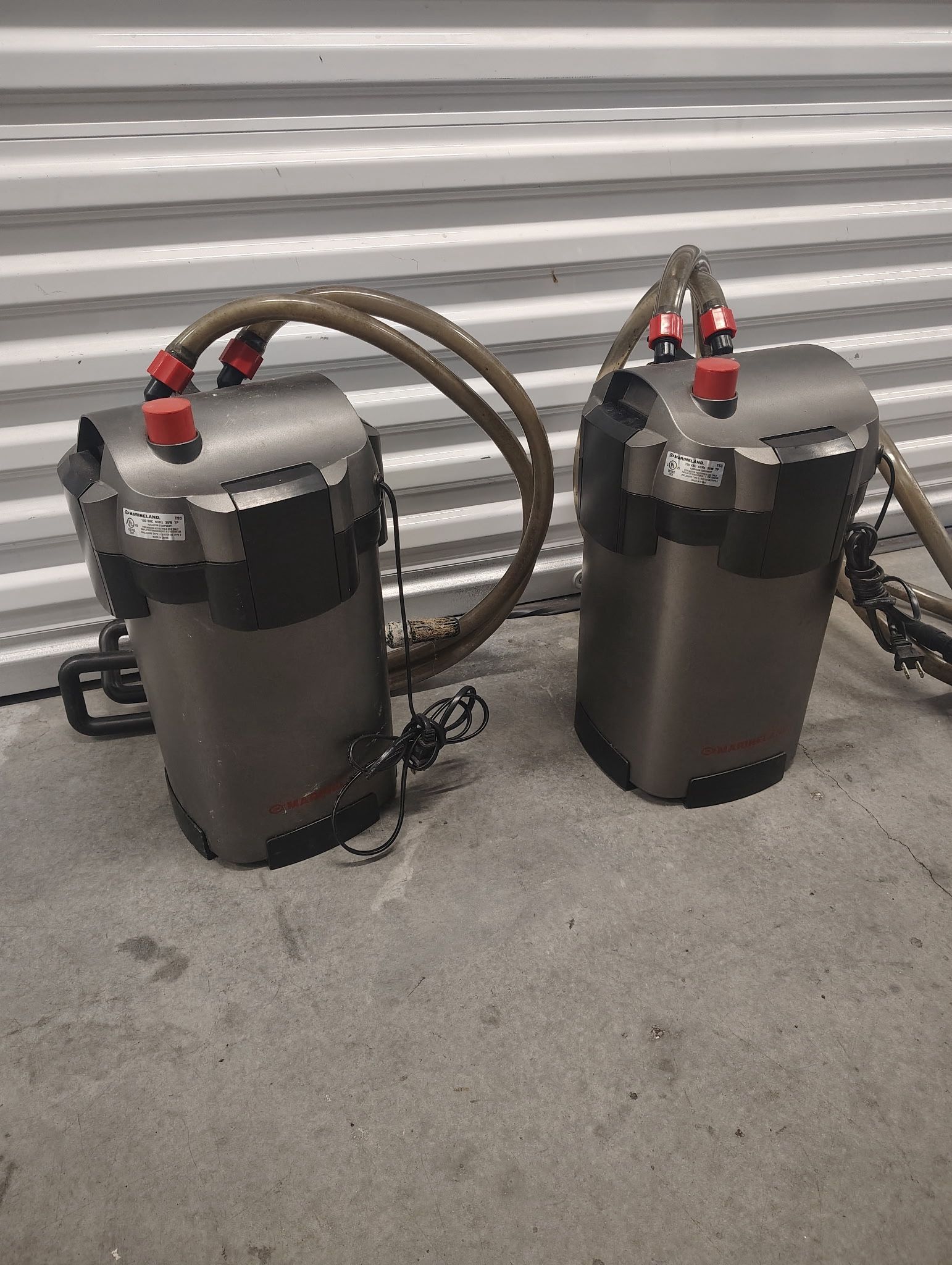 360 MARINELAND AQUARIUM FILTERS both For $100 FIRM CASH ONLY. NO TRADES