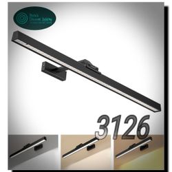 Afyuol Picture Light for Wall, Battery Operated Picture Light 24in Gallery Light