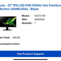 Acer Monitor