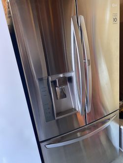Lg Show Case French Doors Refrigerator Stainless Steel 