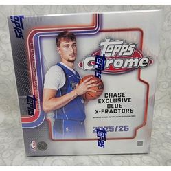 2025 Topps Chrome Basketball Mega Box NBA . I Have A Few Of these 