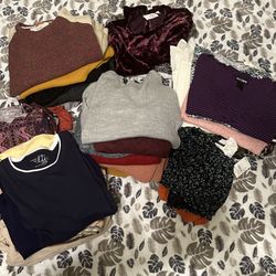 Bundle Of Clothes All Sizes -42 Pieces 