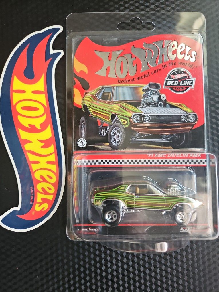 Hot Wheels Premium Rlc Red Line Club 5,616 Of 30,000 1971 AMC Javelin Amx