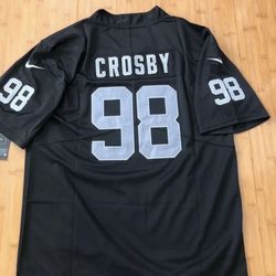 Raiders Maxx Crosby Black - Men And Women - All Sizes Available 