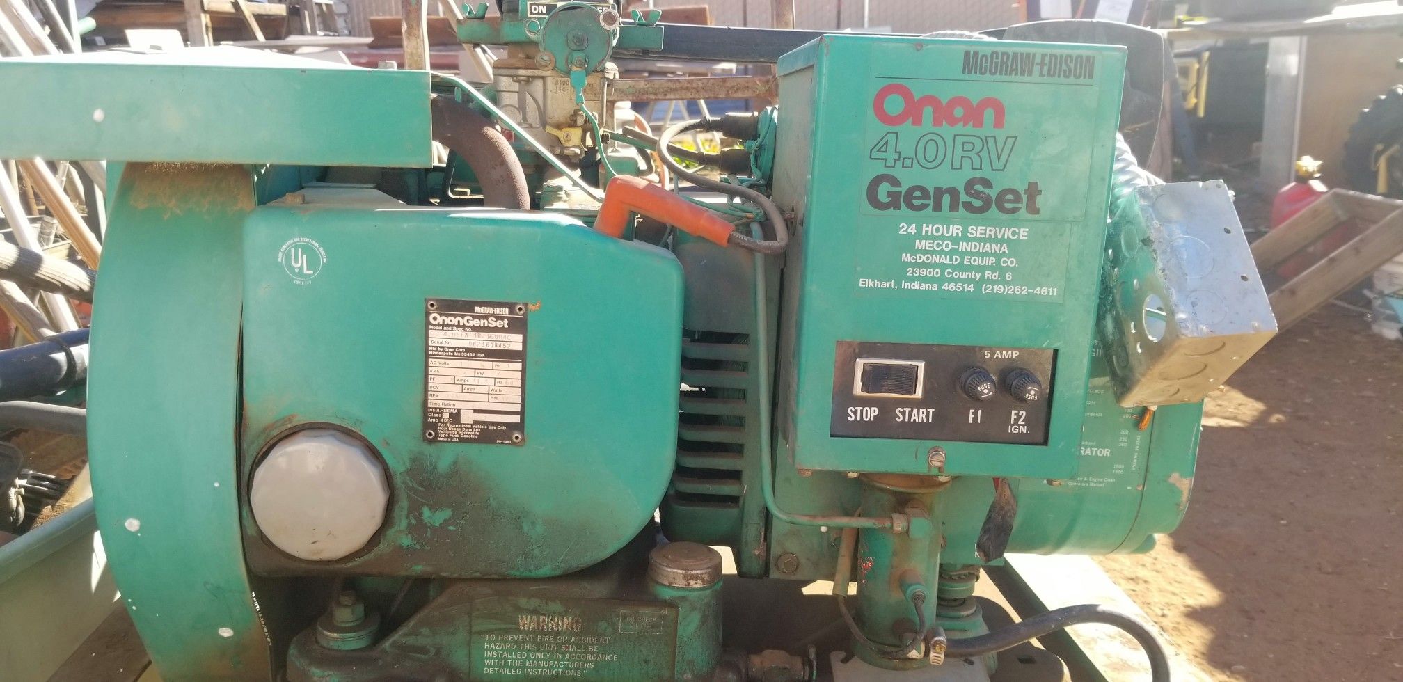 Onan 4.0 RV Generator for Sale in Camp Verde, AZ - OfferUp