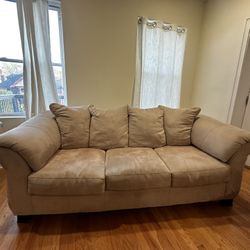 Beige Couch For Sale! 