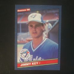 1986 Donruss Jimmy Key Toronto Blue Jays #561 Baseball Card Vintage Collectible Trading Sports MLB Major League Professional Pro 