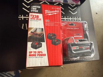 Milwaukee 5.0 batteries