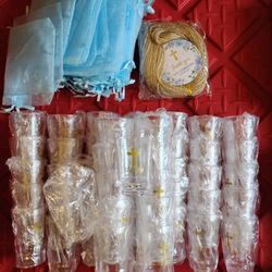 God Bless Plastic Shot Glasses and More 
