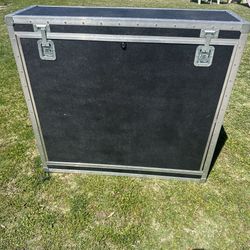  Road Case Hardcase Black Gray Shelf