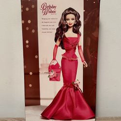 Vintage 2004 Silver Label Birthday Wishes Barbie