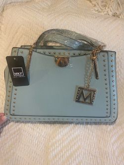 MKF baby blue large purse NWT