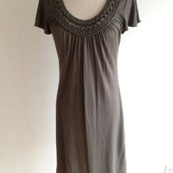 Banana Republic Scoop Neck Dress  Women Size L / Large 