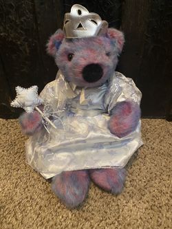 Purple beary beanie baby 14”