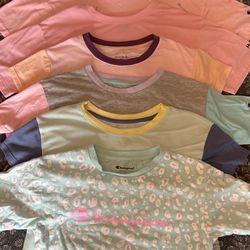 6 Girls Crop Tops For $3.00 Each 