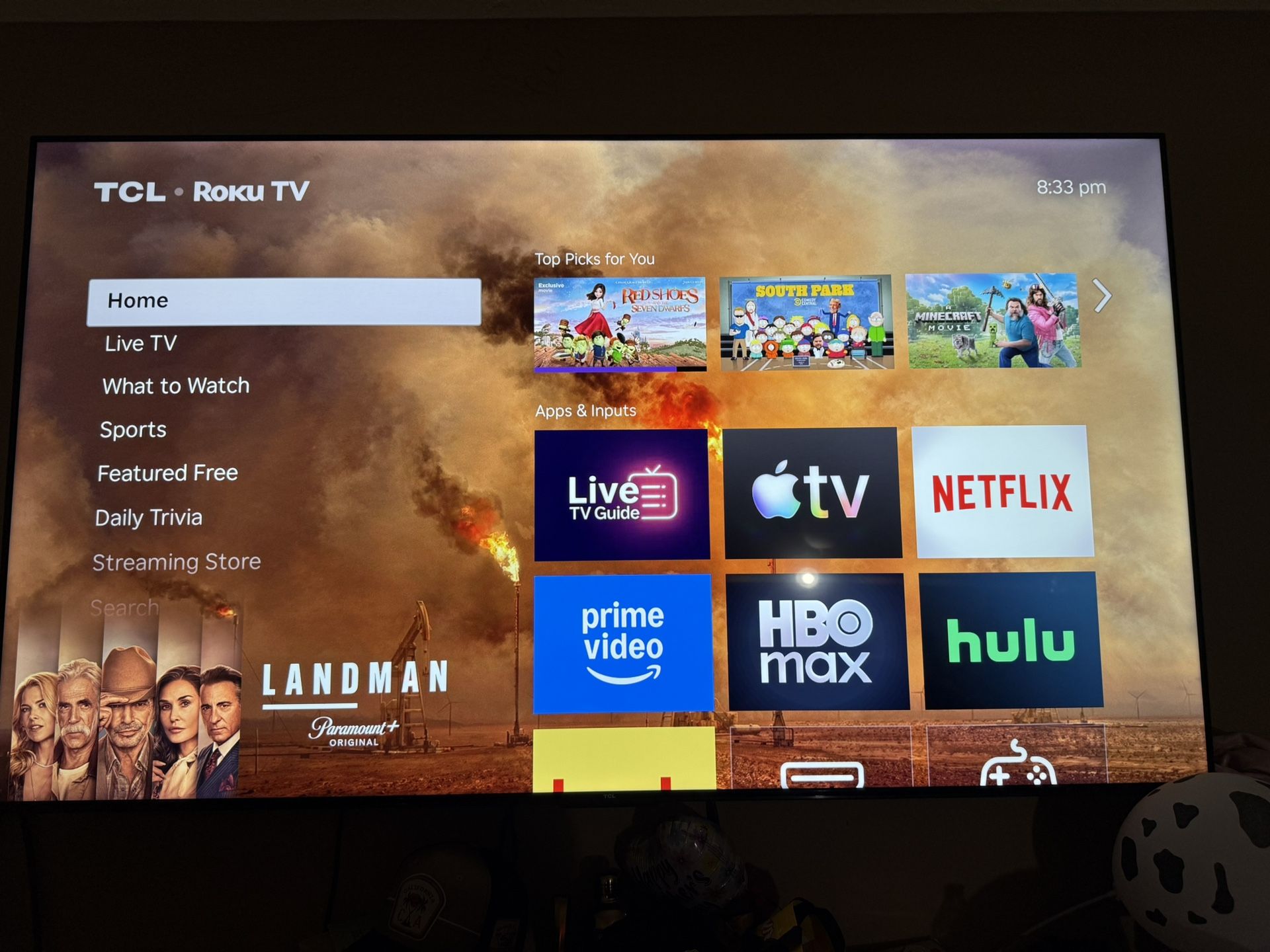75 Inch TCL Smart Roku TV