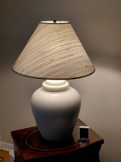 Lamp and shade
