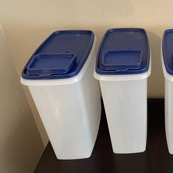 2 Tupperware Cereal Containers