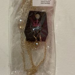 Paparazzi Dare To Dazzle Gold Necklace 