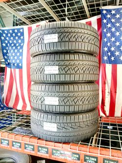 ✅ 205/45ZR17 FALKEN ZIEX A/S SPORT ALL SEASON 205/45R17 USED TIRES SET