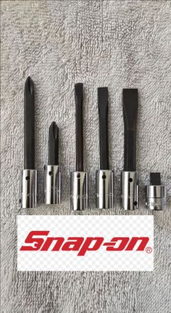 Snap-on 1/4" Drive 6-Piece Screwdriver Bit Socket Set – Read full description