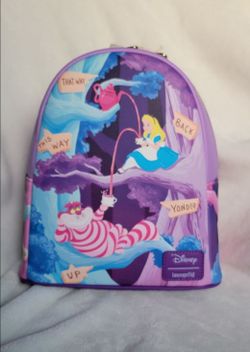 Alice in Wonderland Chesire cat backpack