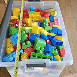 Big Box Of Mega Bloks, $22.
