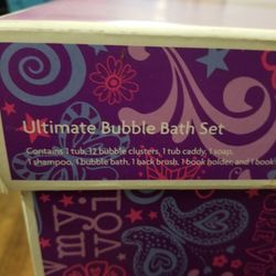 American Girl bathtub bubble bath for play W/ box