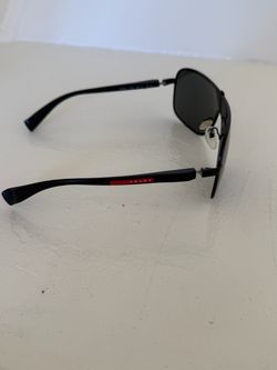 Prada Linea Rossa Black Sunglasses