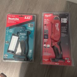 Milwaukee And Makita Flashlight
