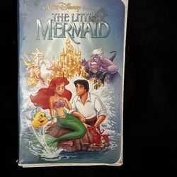 Vintage Disney The Little Mermaid Vhs 
